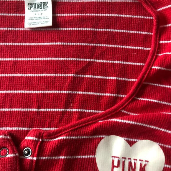 Pink Waffle Long-sleeve Shirt - Picture 2 of 2